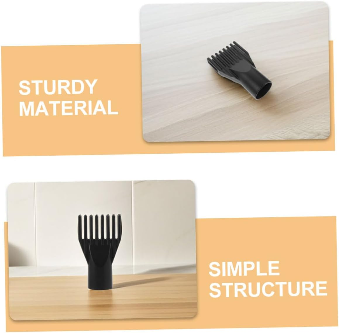 Alasum 3Pcs Hair Dryer Nozzle Attachments for Pets Comb Nozzle Replacement for Dogs Cats Drying for Home Salon Use Safe Easy to Use Hair Dryer Accessories image number 6