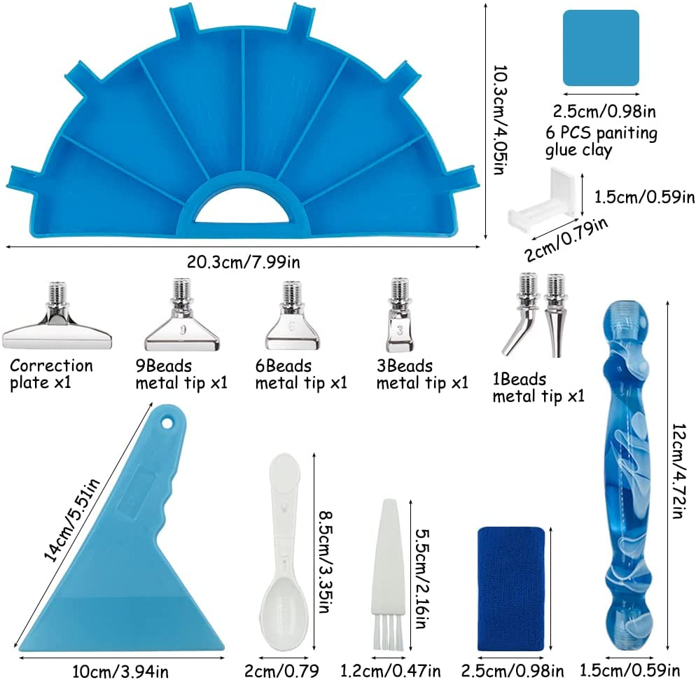 Diamond Art Paintings Tray Kits, SENHAI Diamond Art Paintings Accessories Tray Organizer, Diamond Art Paintings Storage Containers, Diamond Art Paintings Pens Kits for DIY Painting Crafts