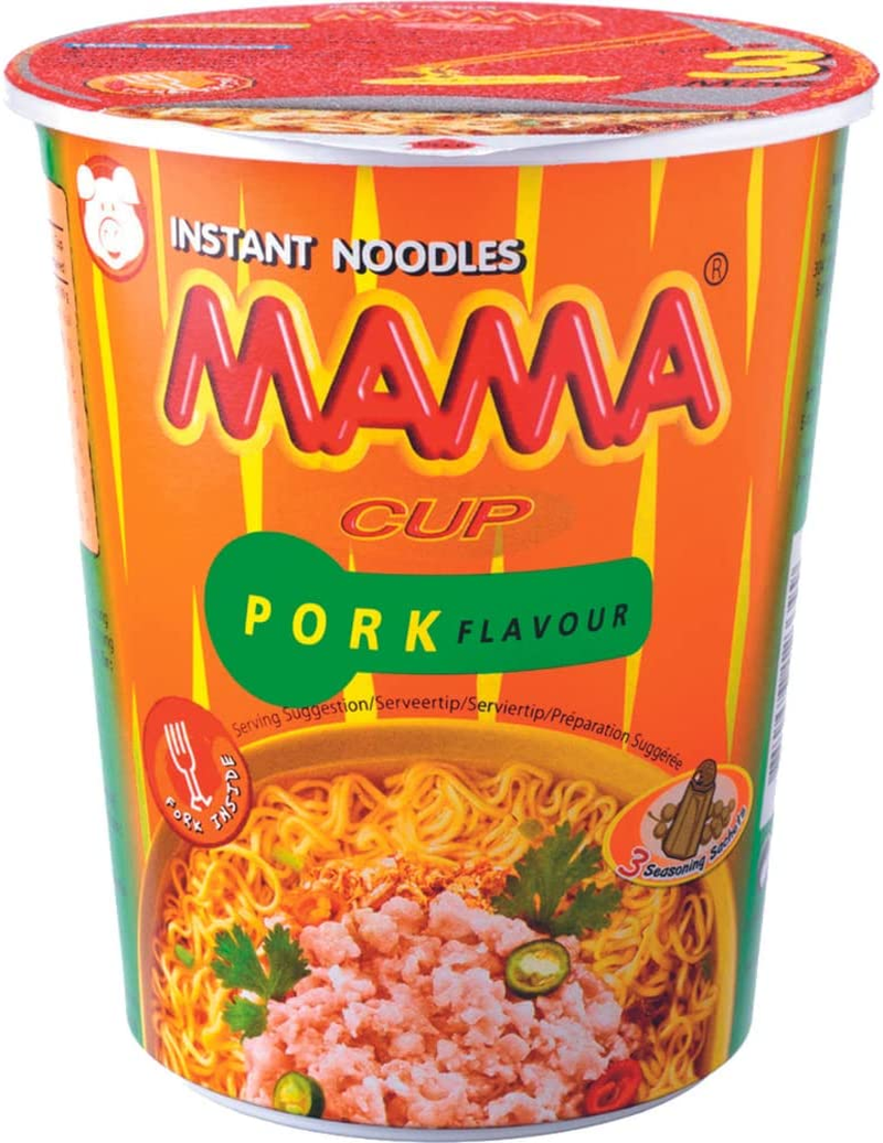 Mama Cup Noodle Pork 70Gm