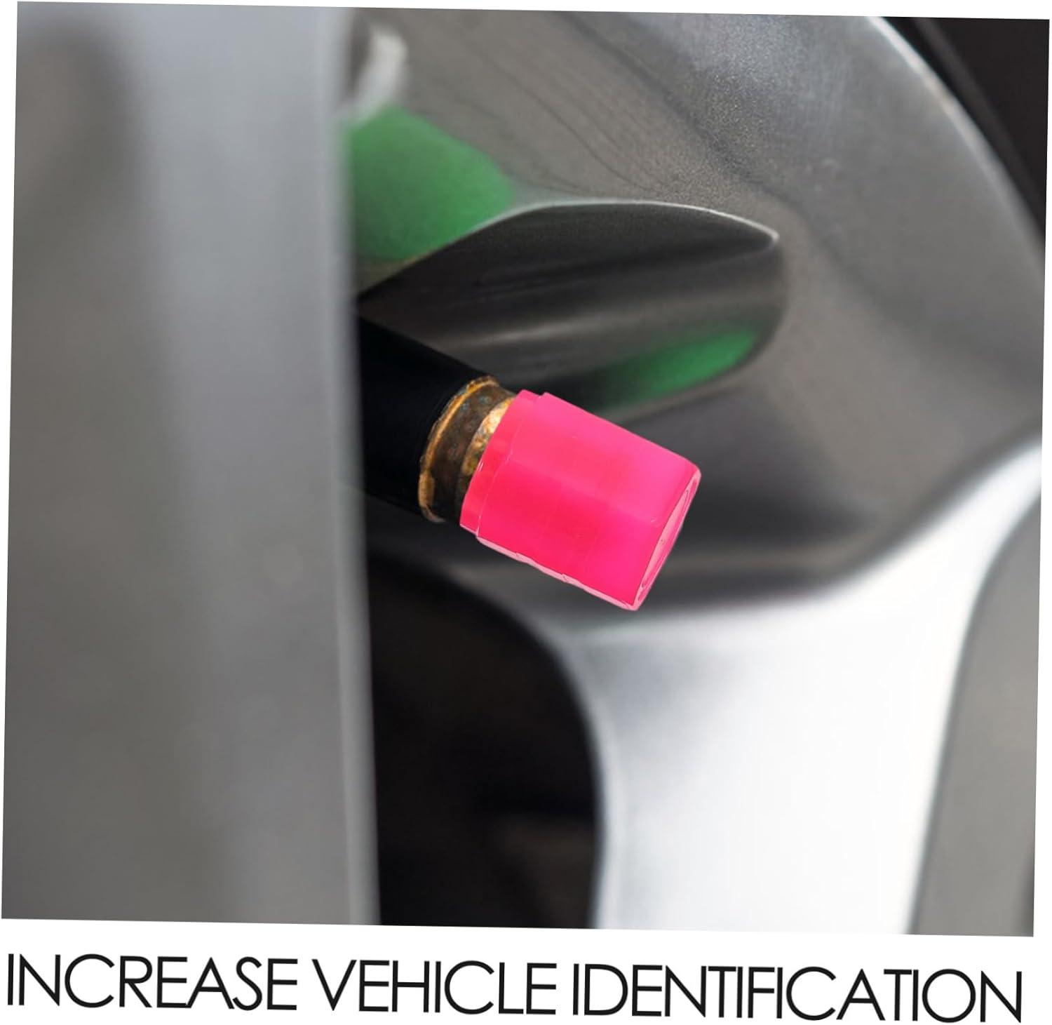 HAPINARY Luminous Car Tire Valve Stem Caps 12Pcs Set Night Glow Valve Covers Corrosion-Resistant for Universal Automotive Wheel Accessories