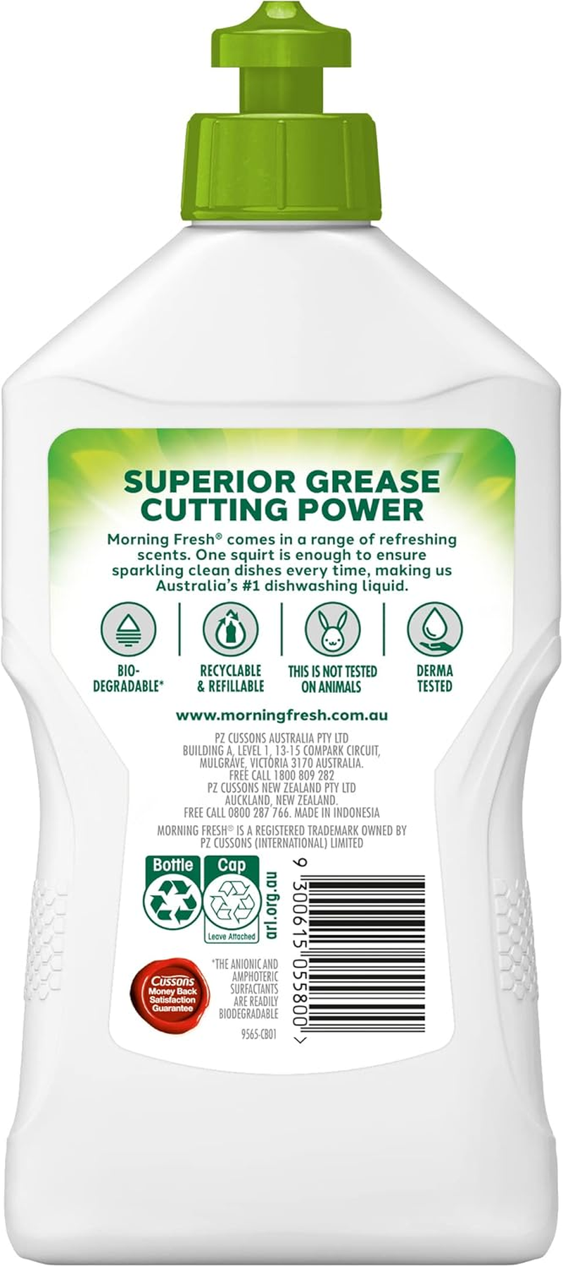 Morning Fresh Lime Ultra Concentrate Dishwashing Liquid 400 Ml (Pack of 12) image number 2