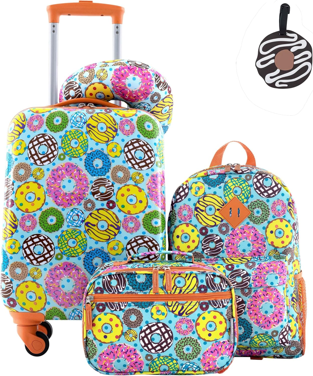 Travelers Club Unisex Kid'S 5 Piece Luggage Travel Set