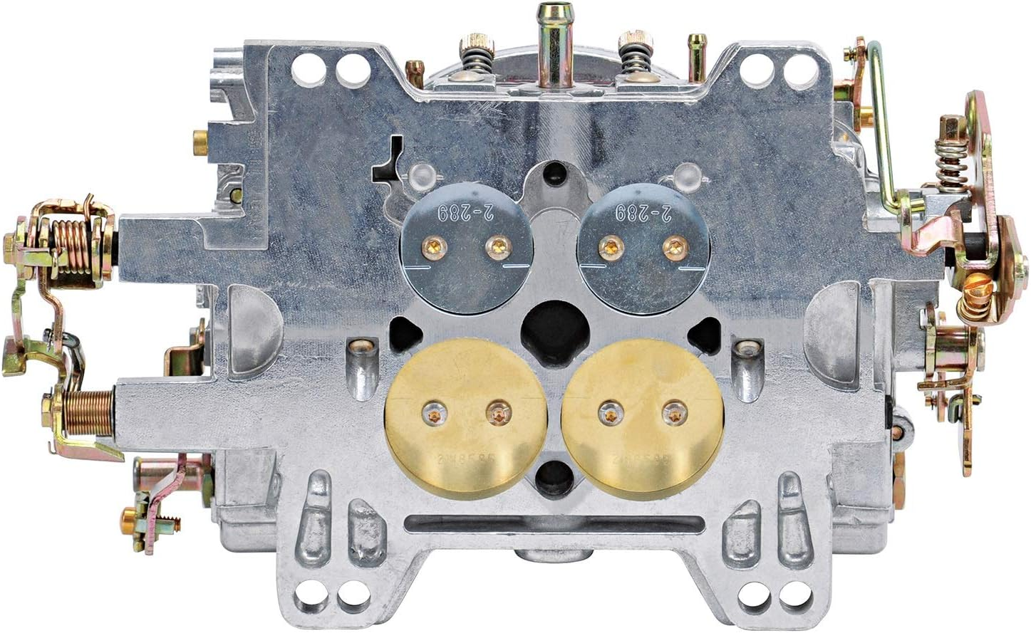 Edelbrock 1905 AVS2 Series Carburetor 650 Cfm Square Flange Non-Egr Manual Choke Satin AVS2 Series Carburetor image number 1