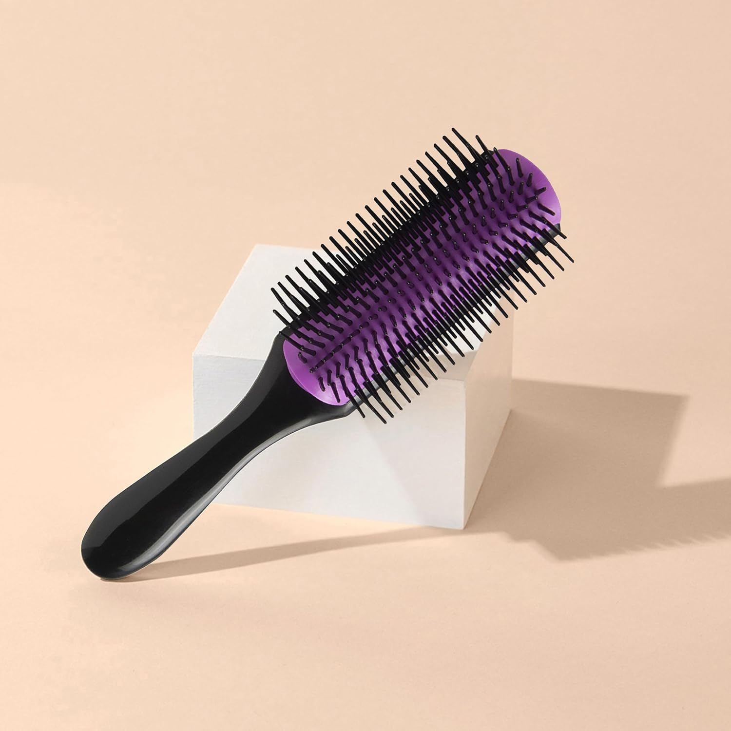 Diane Nylon Pin Styling Hair Brush for Detangling, Separating, Shaping and Defining Wet Thick or Curly Hair, Glides through Tangles with Ease image number 2