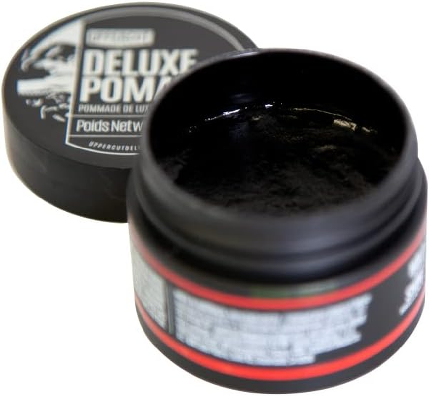 Uppercut Deluxe Deluxe Pomade, Mens Pomade High Shine and Strong Hold, Water Based Pomade for Men, Mens Hair Product for Classic Looks for Short to Medium Lengths 30G image number 3