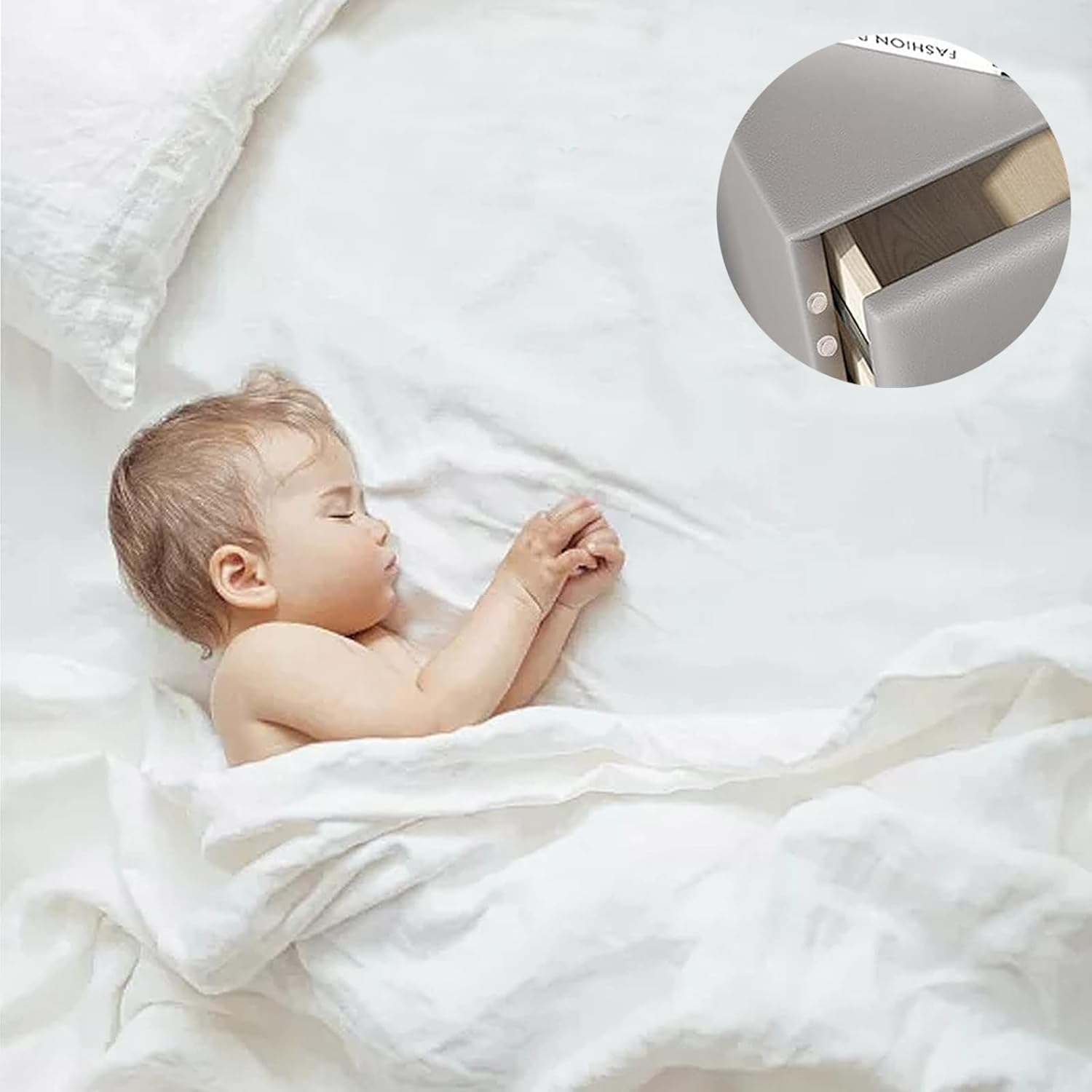 Pack of 100 Rubber Buffers, Self-Adhesive Door Buffers, Rubber Feet, Self-Adhesive Transparent Protective Buffers, Rubber Buffer Bumper Pads for Door Cabinets and Drawers (10 Mm) image number 5