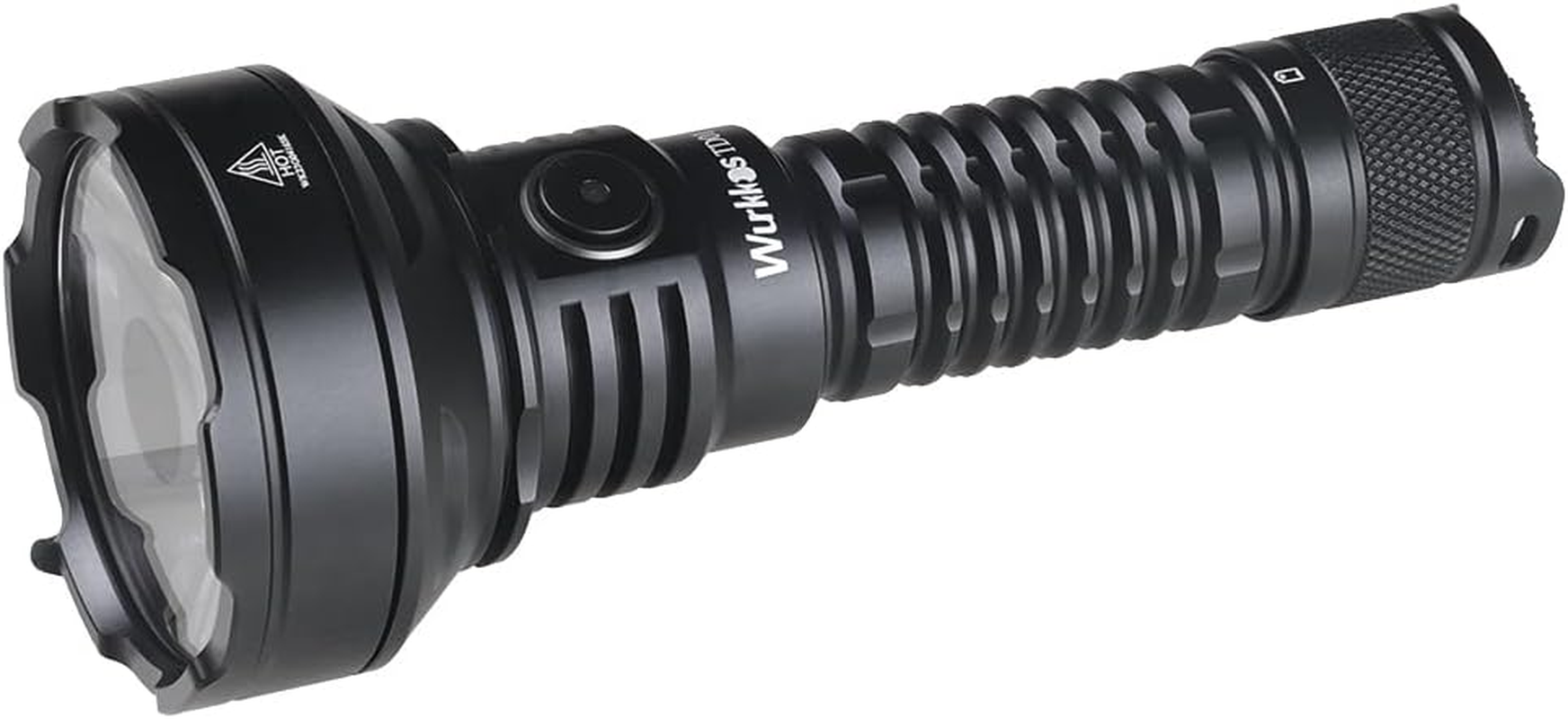 Wurkkos Tactical Flashlight High Lumens TD01C Rechargeable Torch 2000 Lumen, Max 1039 Meters Beam Distance Led Torch, Powerful IP68 Waterproof Flashlight for Camping Hiking(6500K)