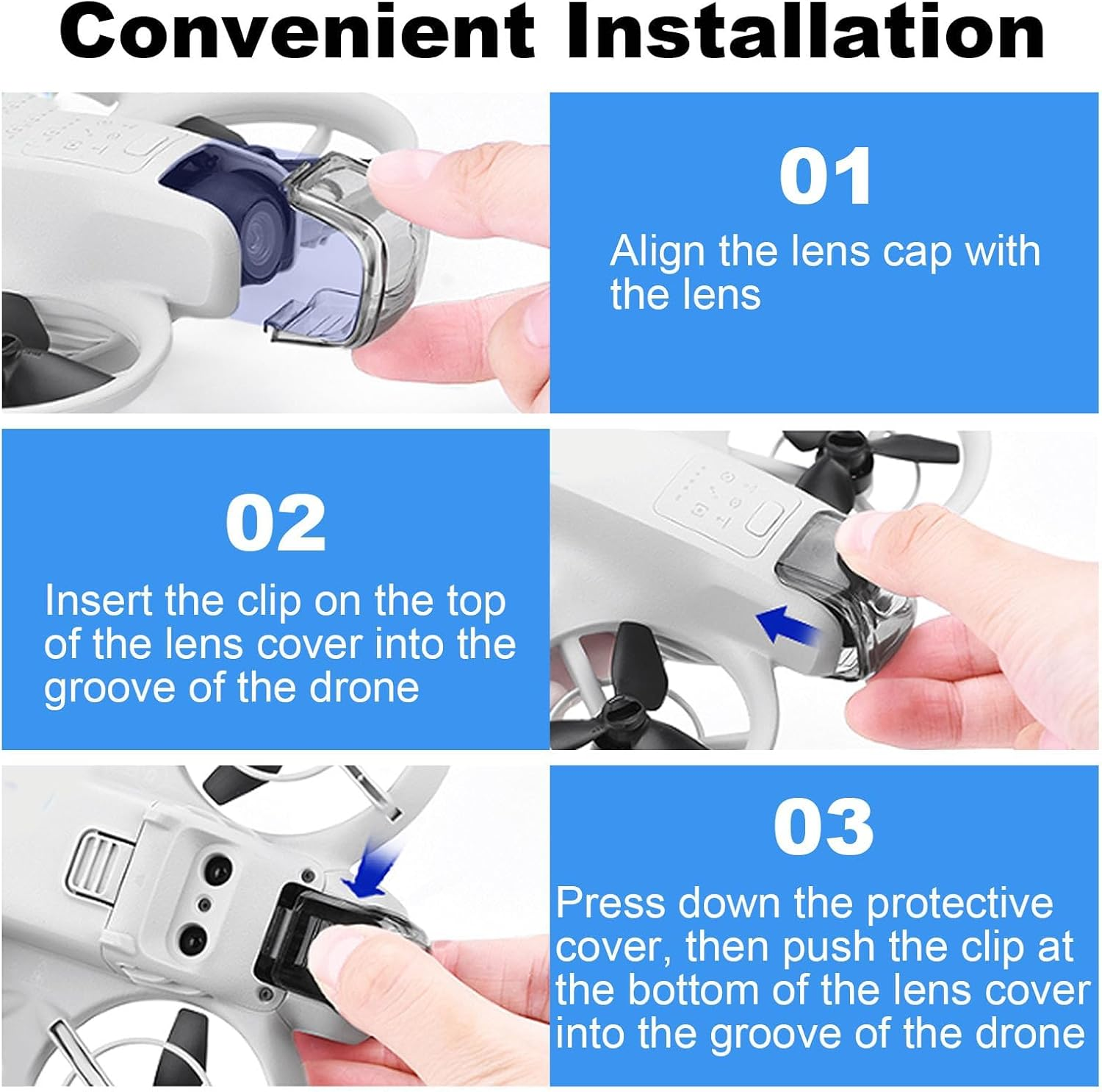 2 Pack Accessories Gimbal Protection Accessories for DJI Neo, Gimbal Cover for DJI Neo Drone, Anti-Collision Protection for DJI Neo Drone Accessories, Gimbal Anti-Collision Protector for DJI Neo