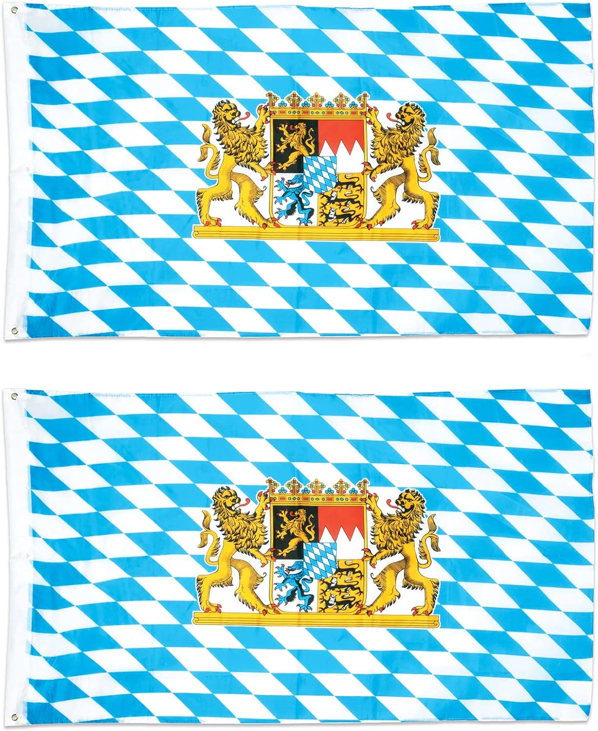 Beistle 53332, 2 Piece Bavarian Flags, 3' X 5' image number 5
