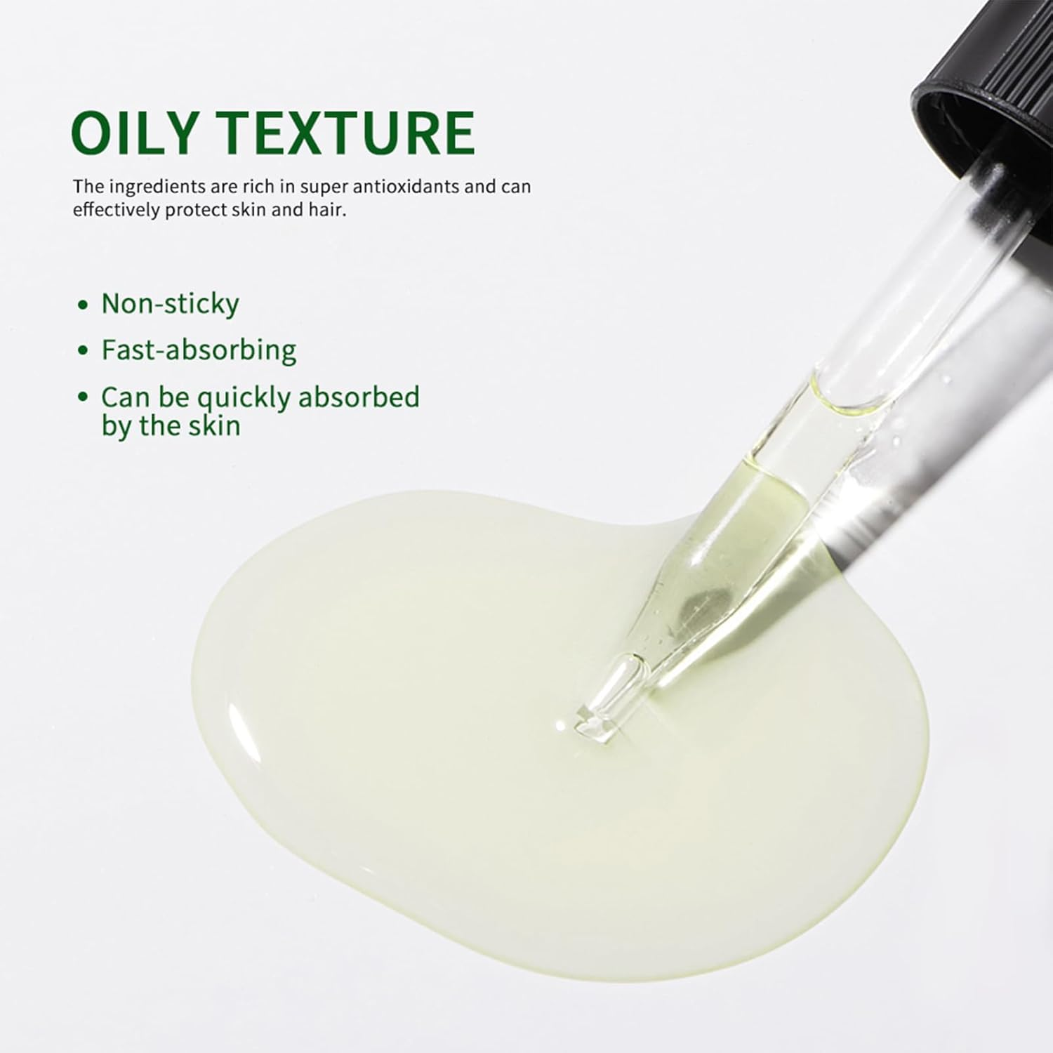 Zankie Rosemary Hair Oil, 30Ml Pure Rosemary Oil for Hair Growth, Rosemary Hair Oil Prevents Hair Loss, Repairs Split Ends and Dry Scalp image number 3