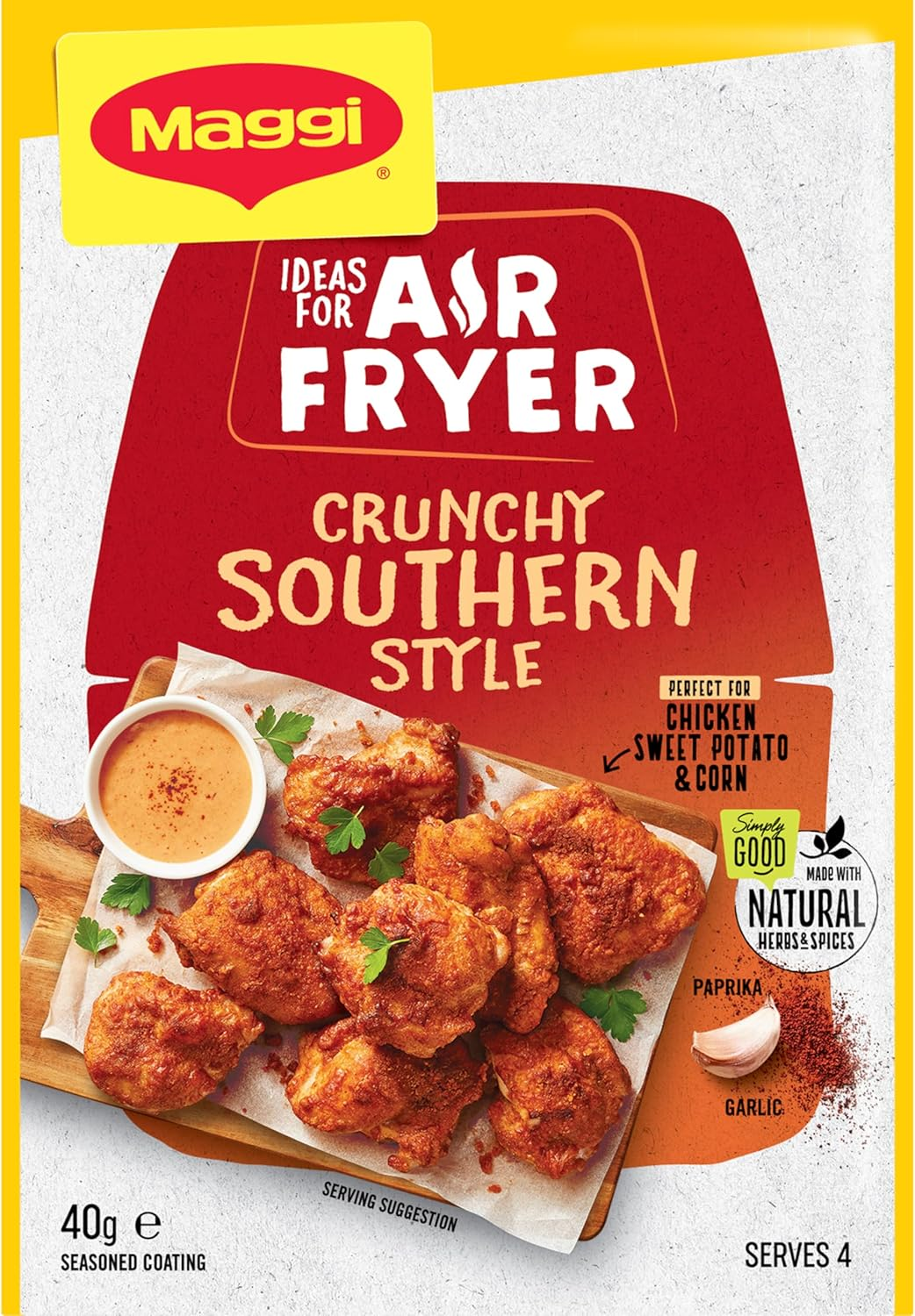 Maggi Air Fryer Southern Style Seasoning 40G image number 2