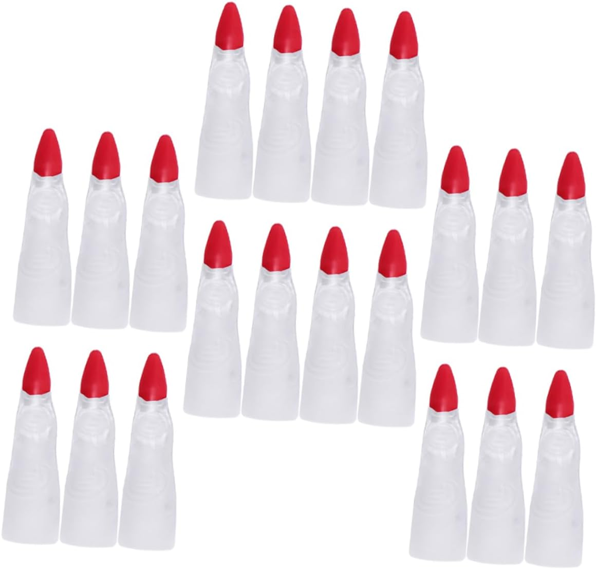 EPIGEIST 50Pcs Witch Finger Nails Horror Fake Nails for Halloween Pranks Scary Costume Accessories for Parties and Role-Playing Events image number 2