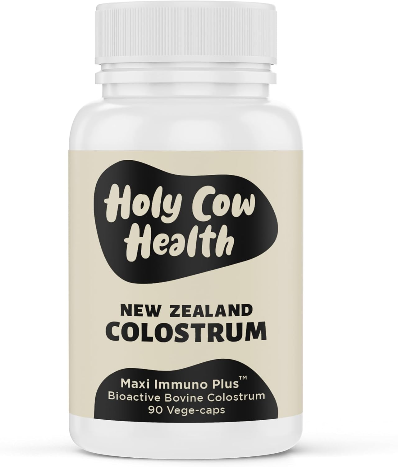 Colostrum Capsules by Holy Cow Health - Pure + Undiluted, Ethically Sourced from New Zealand - Supports Gut Health, Immunity + Overall Well-Being image number 4