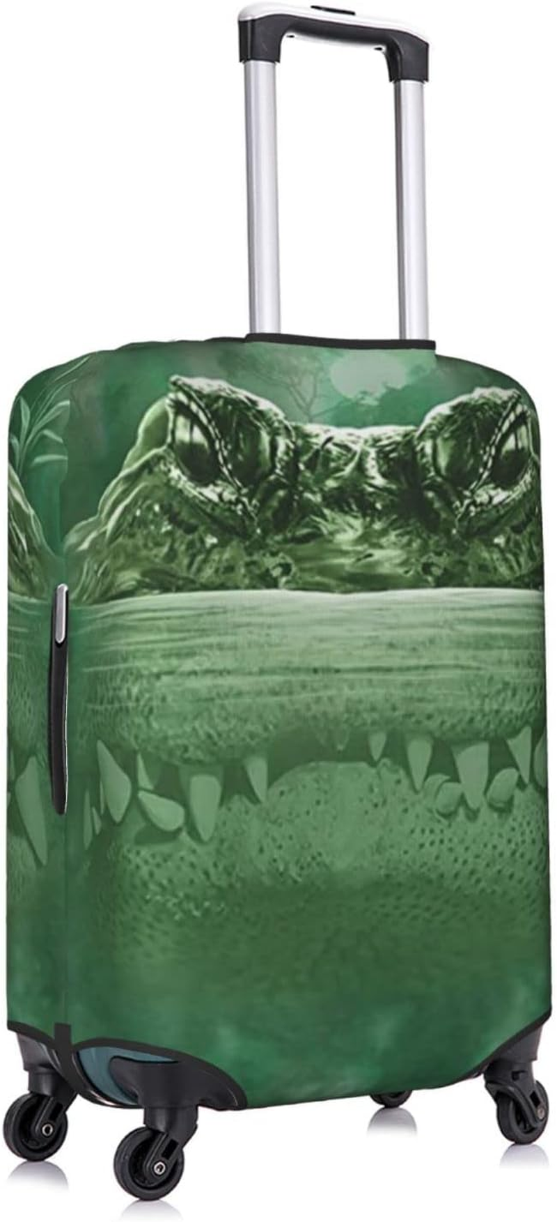 Gator Lurking Green Luggage Cover Anti-Scratch Suitcase Protector Fits 18-32 Inch Luggage image number 2