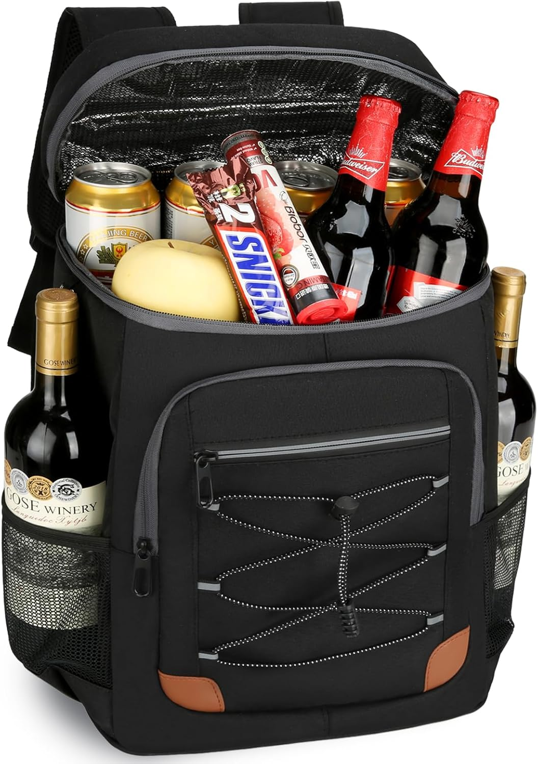 Backpack Cooler Insulated Leak Proof for Men Women 36 Cans Soft Cooler Backpack Insulated Waterproof Large Capacity Coolers Bag Portable for Lunch Camping Travel Picnic Hiking