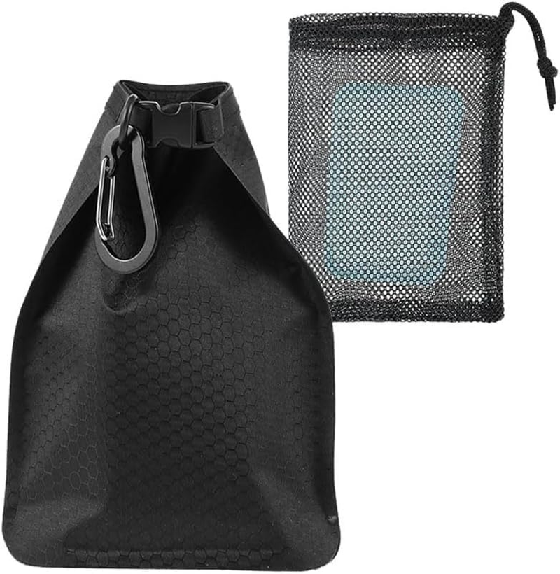 Quick Dry Bar Soap Pouch Travel Soap Container with Hanging Mesh Bag, 2Pcs Travel Soap Container Soap Bags,Travel Soap Bag Waterproof Leakproof Travel Soap Case image number 1