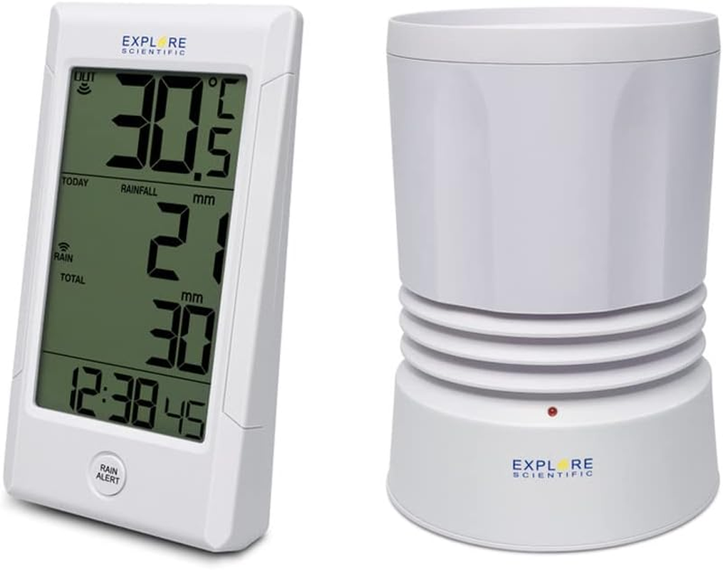 Bresser Rain Guage with Indoor/Outdoor Temperature image number 6
