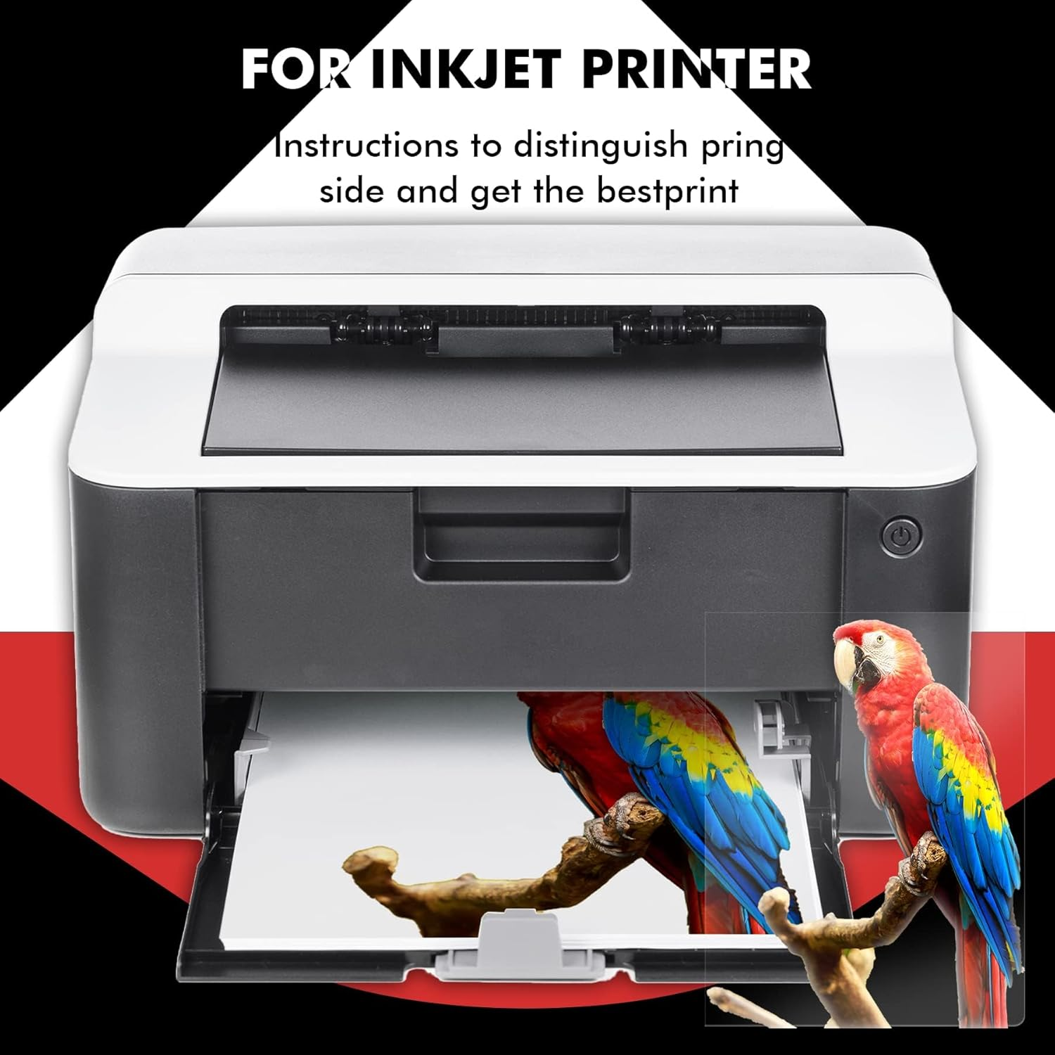 Koala Inkjet Transparency Film 25 Sheets 100% Clear Transparency Paper for Inkjet Printers, for Crafting, Overhead Projector, Screen Printing A4 Size image number 1