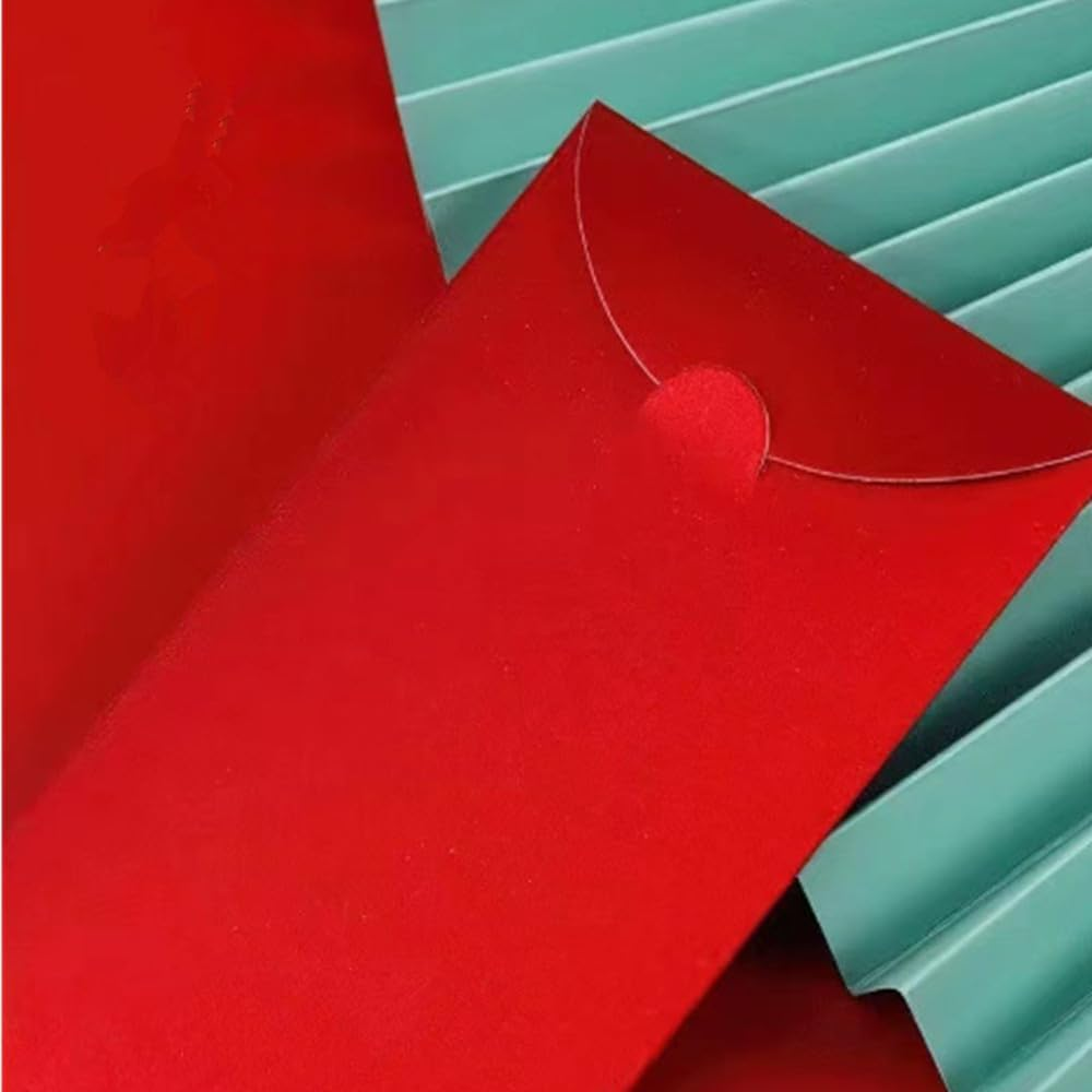 Traditional Chinese Wedding Red Envelopes, Hong Bao Red Packets for Wedding 6 PCS image number 2