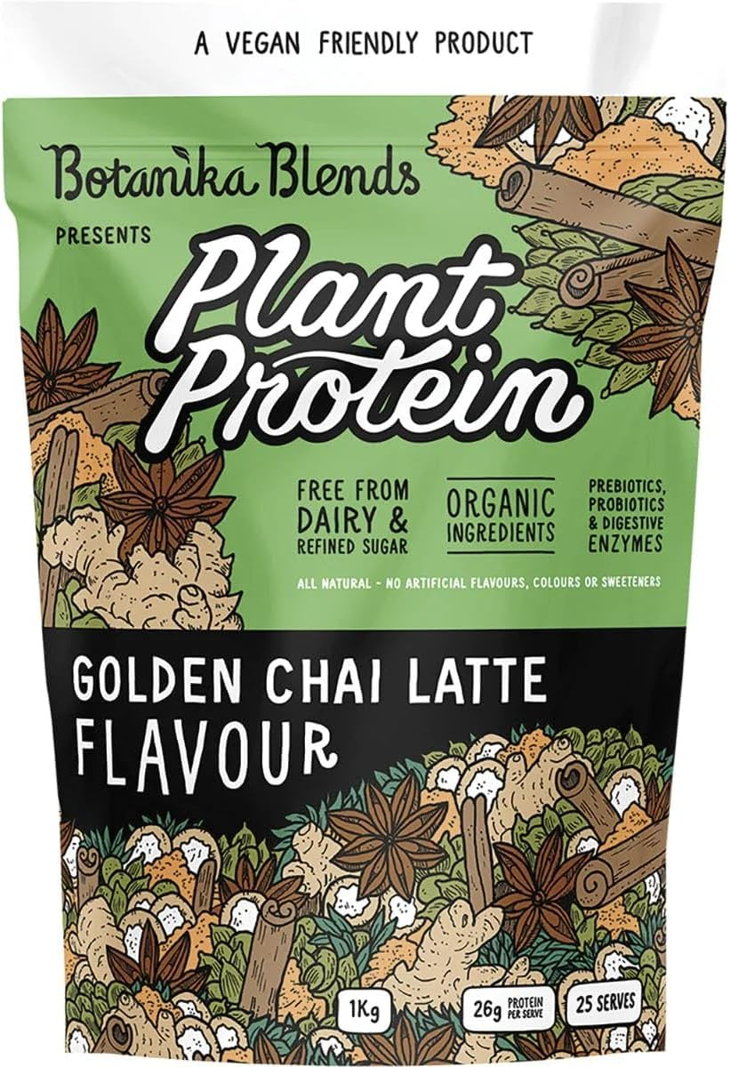 Golden Chai Latte Flavor Plant Protein 1 Kg