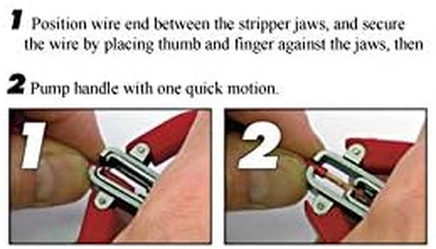 5 Inch & 6 Inch Two in One Combination Electrical Wire Stripper and Cutter, 26-10 AWG image number 3