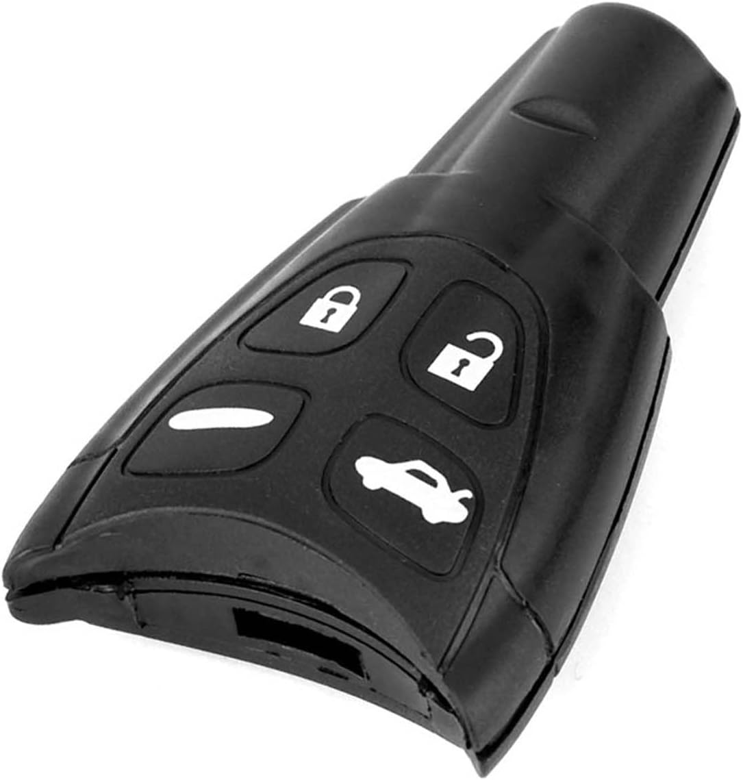 Car Key Shell Black 4 Buttons Long Service Life Fit Fit for Saab 93 95 Directly Replace image number 3