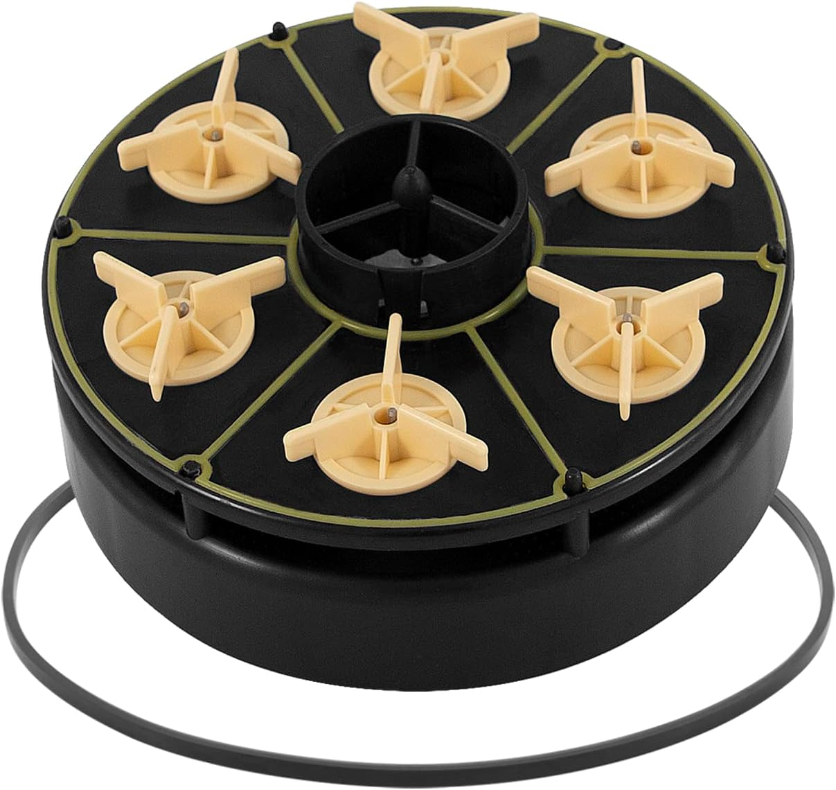 004-302-4408-00 6-Port Water Valve Module, Replace for Paramount 6-Port Module 004302440800 with Valve Shell O-Ring Part# 005-302-0100-00, 005302010000, Compatible with PCC2000 System image number 2