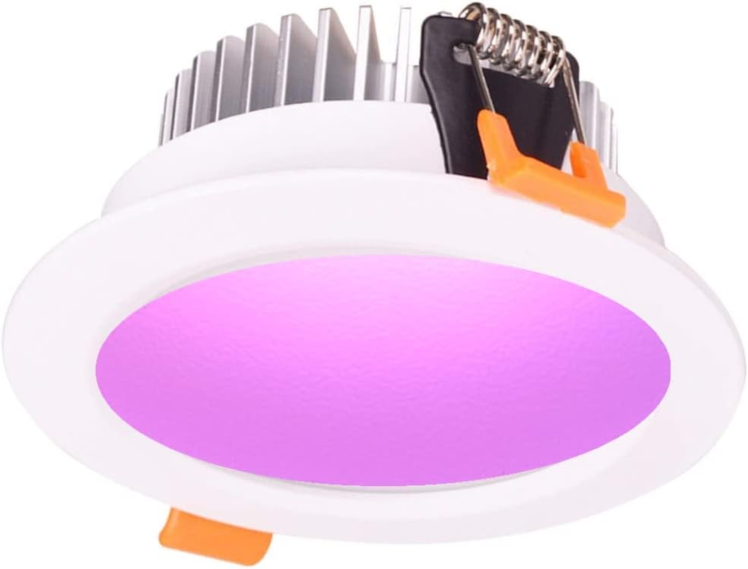 4Pcs Zigbee 12W Smart Colour and White LED Downlight Compatible with Alexa, Google Home, Hue and Home Kit image number 3