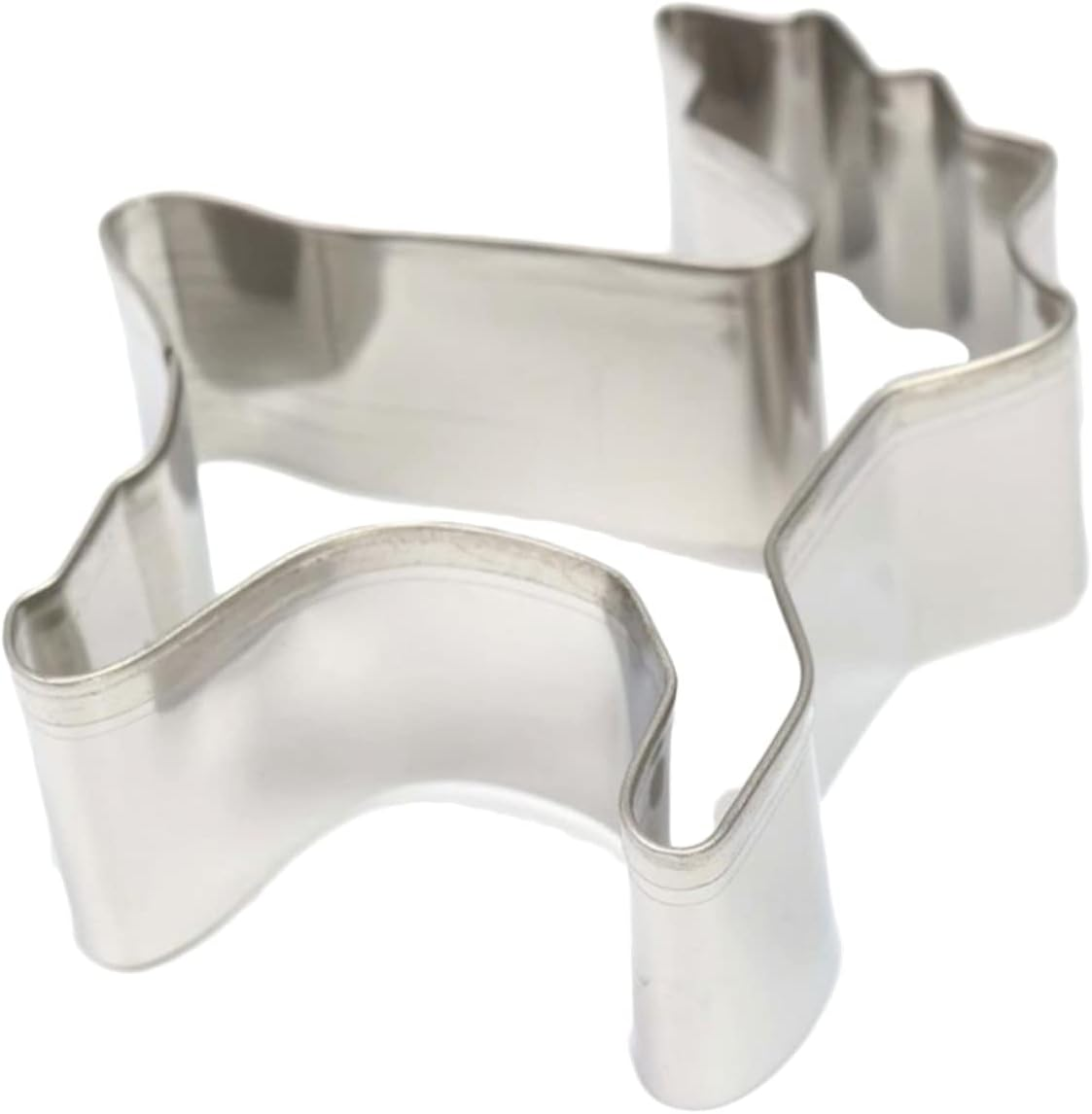 Stainless Steel Reindeer Cookie Cutter Biscuit Mold Christmas Cookie Cutters for Baking image number 1