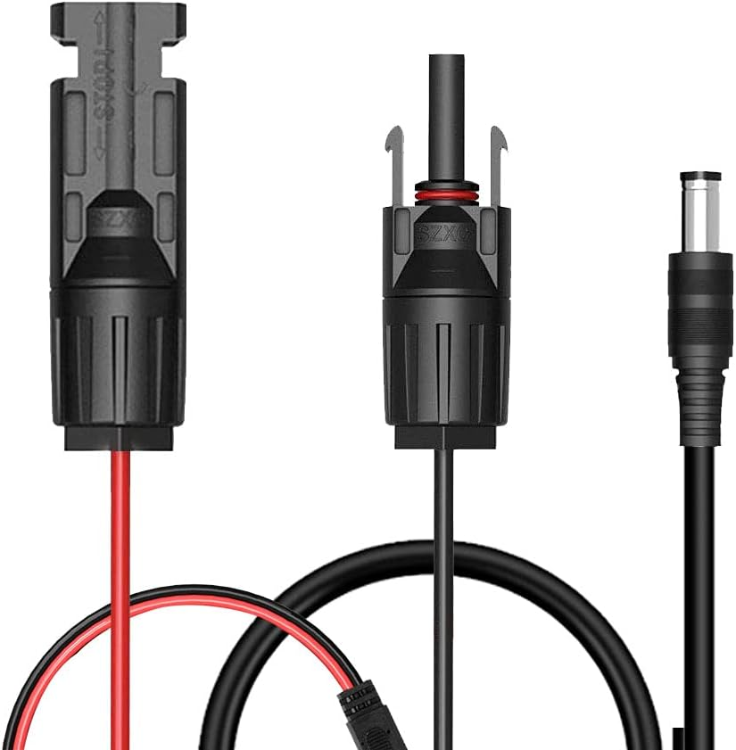 Solar Kits Adapter DC 8Mm Cable Compatible with MC4 Connectors to Charge the Portable Power Station Solar Generator Powered by Solar Panels image number 1