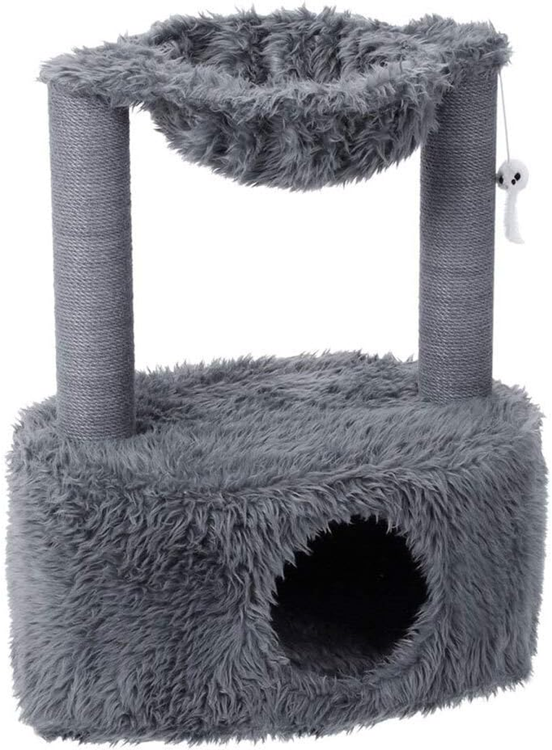 Paws & Claws 60Cm Catsby Middle Park Bed Condo Play Scratching Post Cats/Pets image number 4