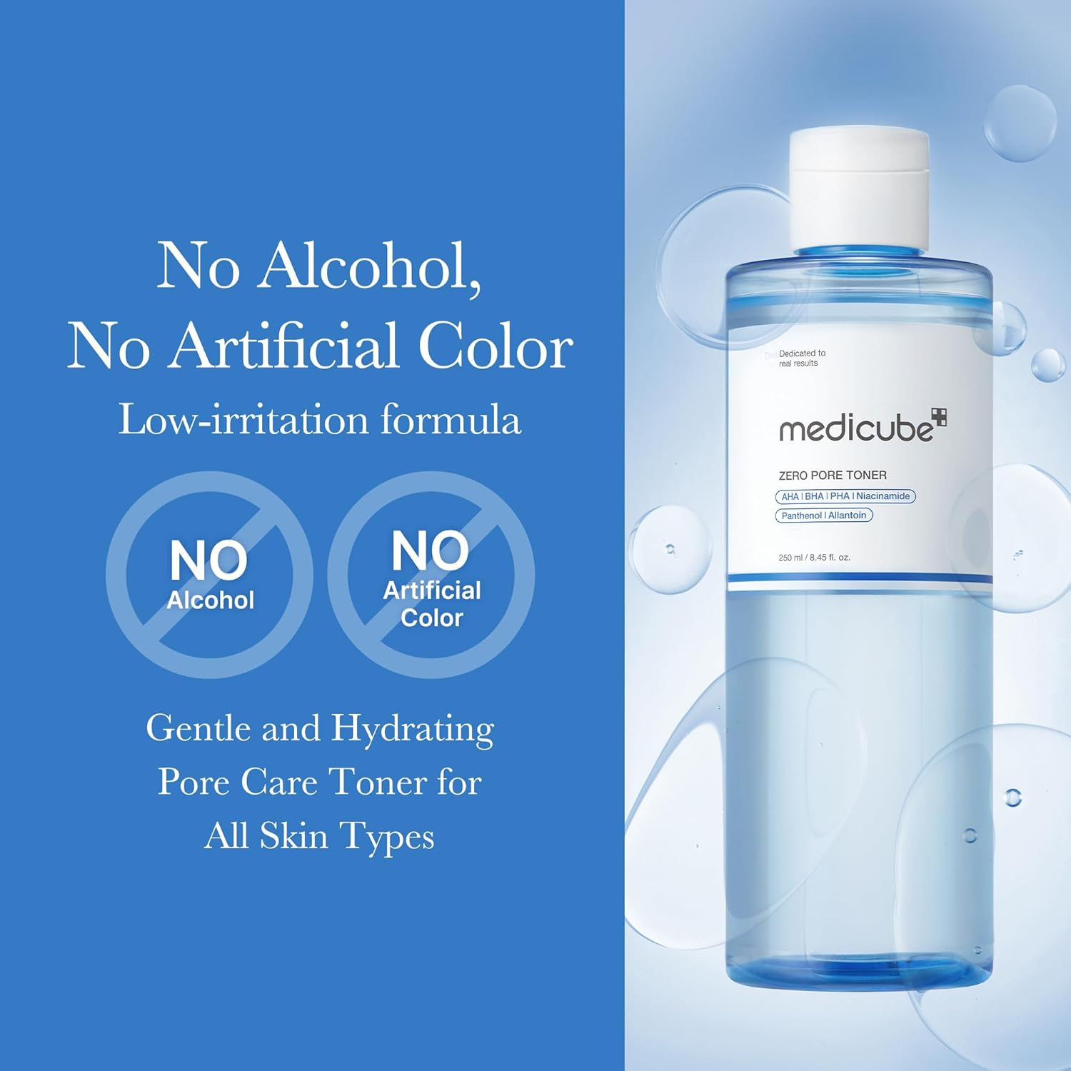 MEDICUBE - Zero Pore Toner 250Ml image number 5