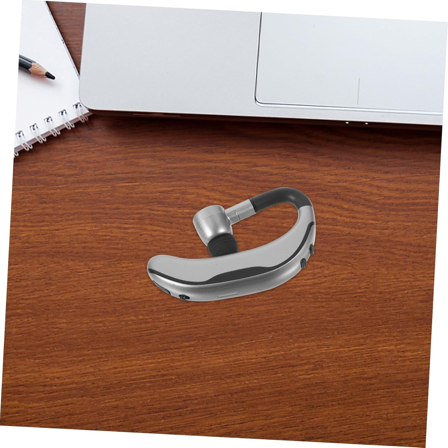 OKUMEYR Single Headphone Headband Wireless Earbuds for Sports Headset for Smartphones Lightweight image number 3