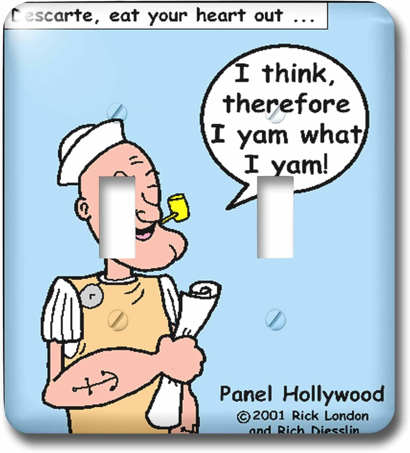 3Drose LSP_1693_2 Popeye the Philosopher Double Toggle Switch