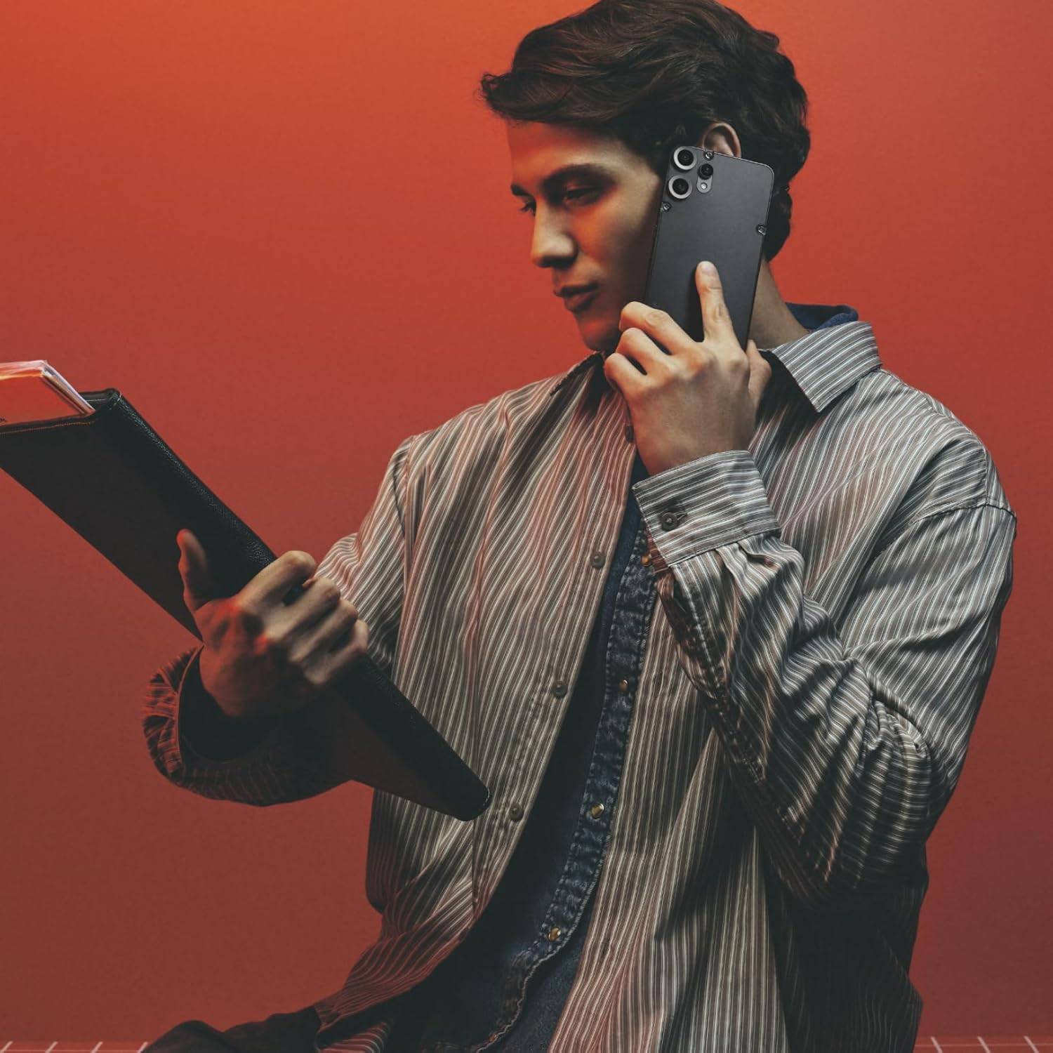 CMF Phone 2 Pro 128GB - 5G Smartphone with 50MP Camera and 20X Zoom, 6.77 Inch FHD+ AMOLED Display with 120Hz, 5000Mah Battery, Nothing OS 3.2 - Black image number 4