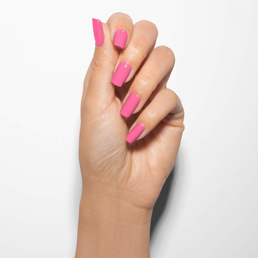 Gelish Professional Make You Blink Pink Gel Polish, Light Pink Neon Creme image number 5