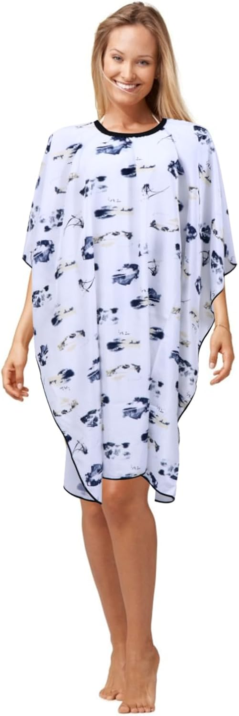 Healvian Haircut Cape Barber Cape for Adults Salon Barbers Hairdressing Hair Cutting Shop Supply image number 2