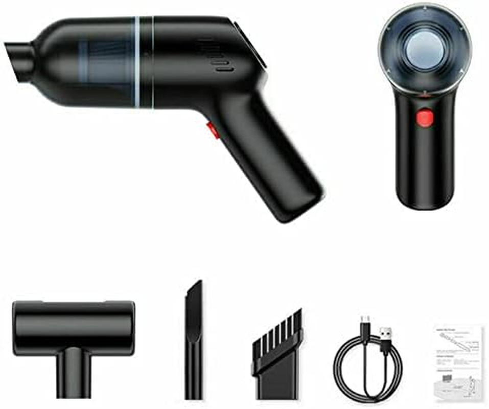 8000Pa Car Vacuum Cleaner Suction Cordless Handheld Rechargeable Portable Duster image number 5