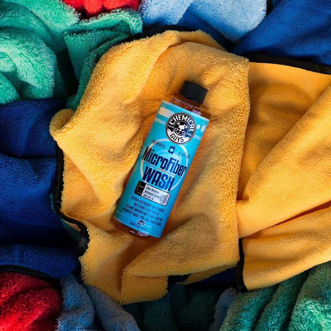 Chemical Guys CWS_201_16 Microfiber Wash Cleaning Detergent Concentrate (16 Oz)