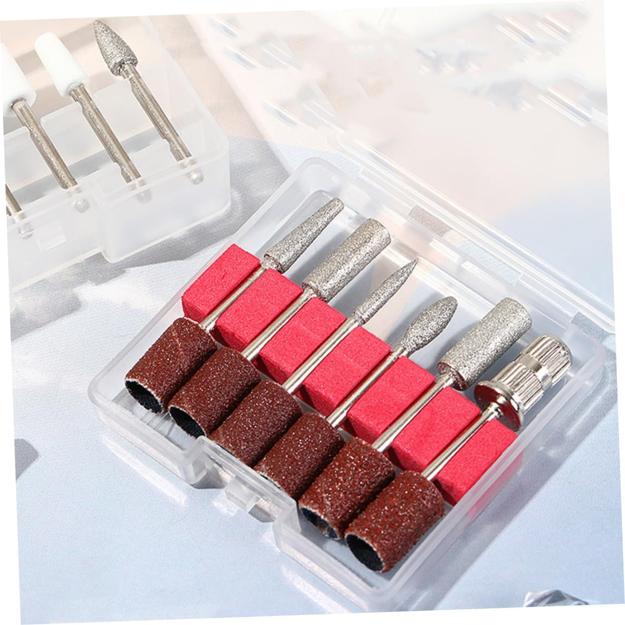 Baluue 11Pcs Professional Nail Sanding Heads Nail Polishing Grinding for Manicure image number 5