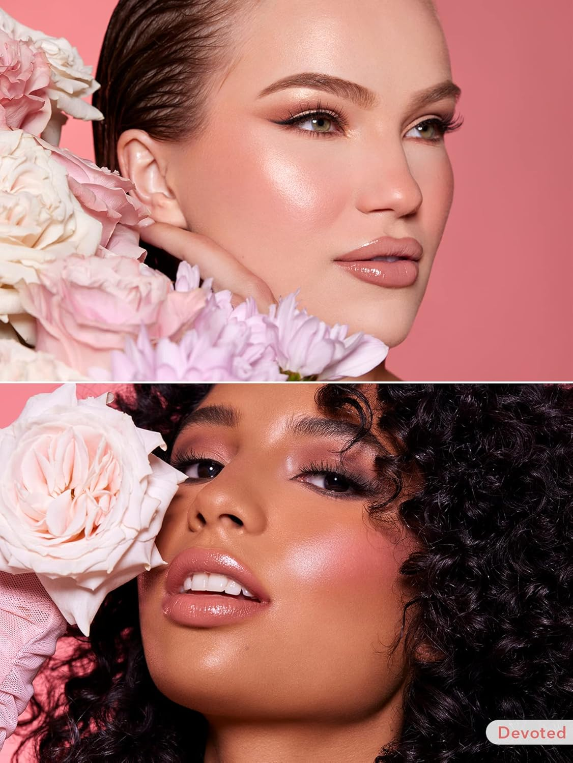 SHEGLAM Color Bloom Dayglow Liquid Blush Makeup for Cheeks Shimmer Finish - Devoted image number 1