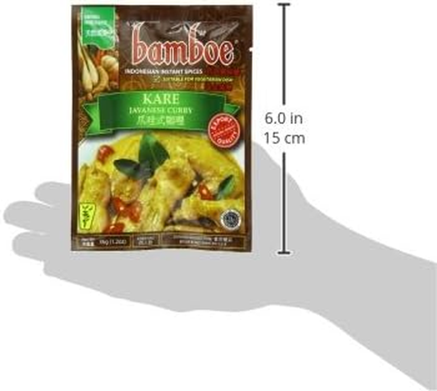 Bamboe Kare Javanesse Curry 35 G image number 2