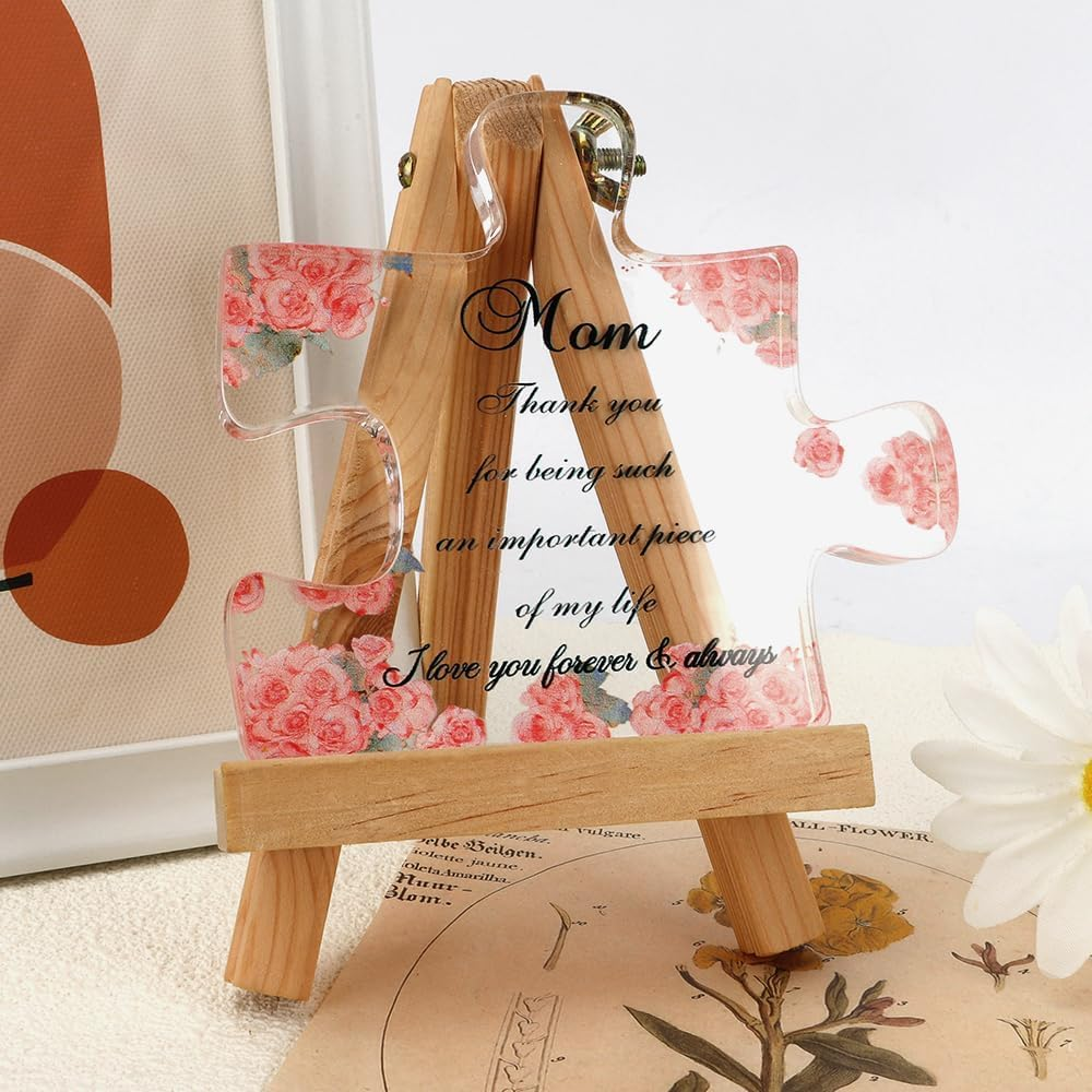 Mom Gifts for Moms Birthday Gifts for Moms from Daughters Sons Mommy Gift Acrylic Ornament Mother Giftfor Birthday Christmas Mothers Day Valentines Day Eastersgifts Mom to Begifts - Beautiful image number 3