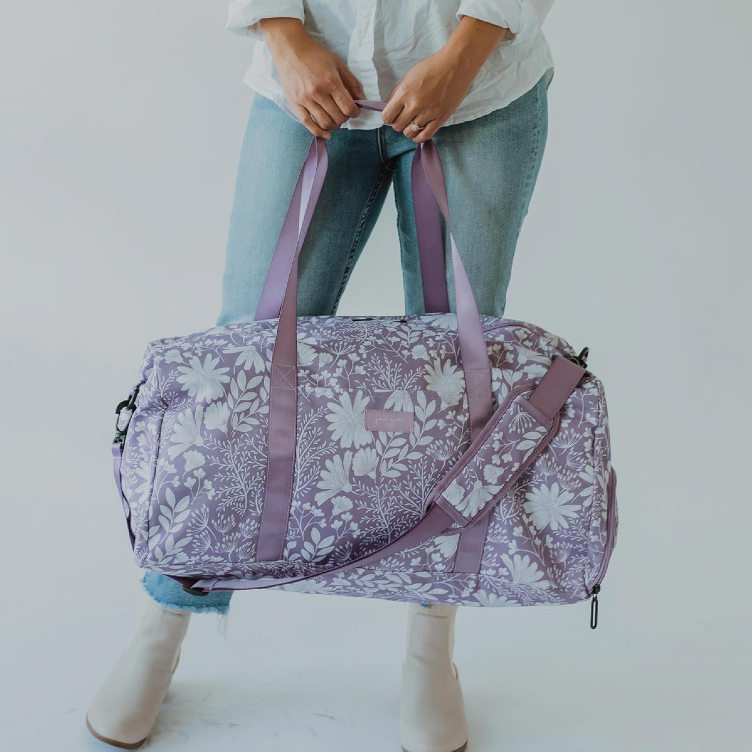 Jadyn 22" Women'S Large Duffel/Weekender Bag with Shoe Pocket, Travel Bag image number 5