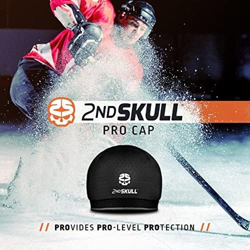 2Nd Skull Protective Sports Pro Cap - Impact-Reducing Protective Headgear; Thin, Lightweight Athletic Headwear image number 2