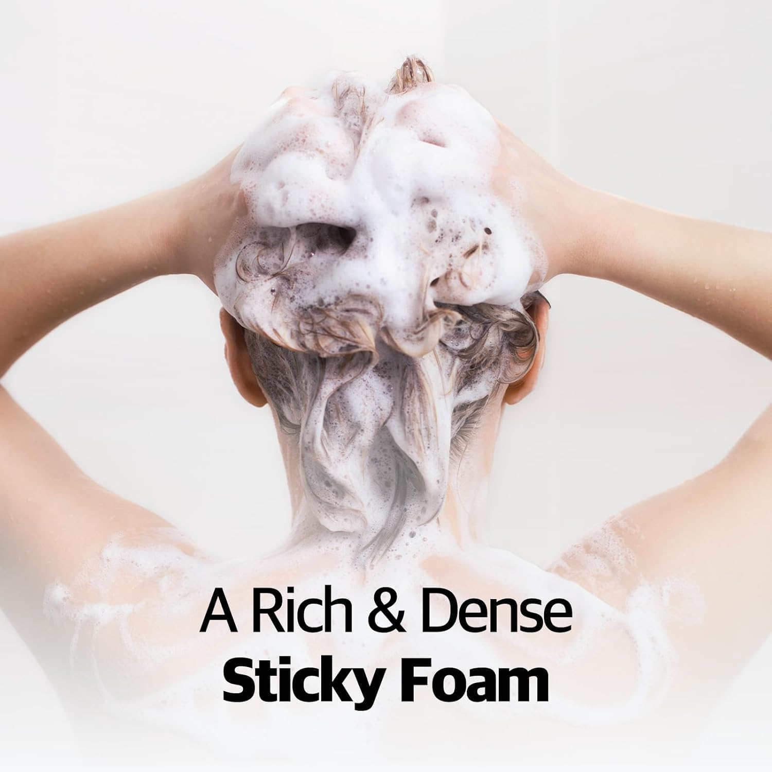 Sensitive Scalp Care Shampoo with Korean Ginseng & Caffeine - Soothing and Relief for All Hair Type, anti Loss Care, Dermatologist Tested. Korean Beauty Hair Loss Care for Ryo. image number 4