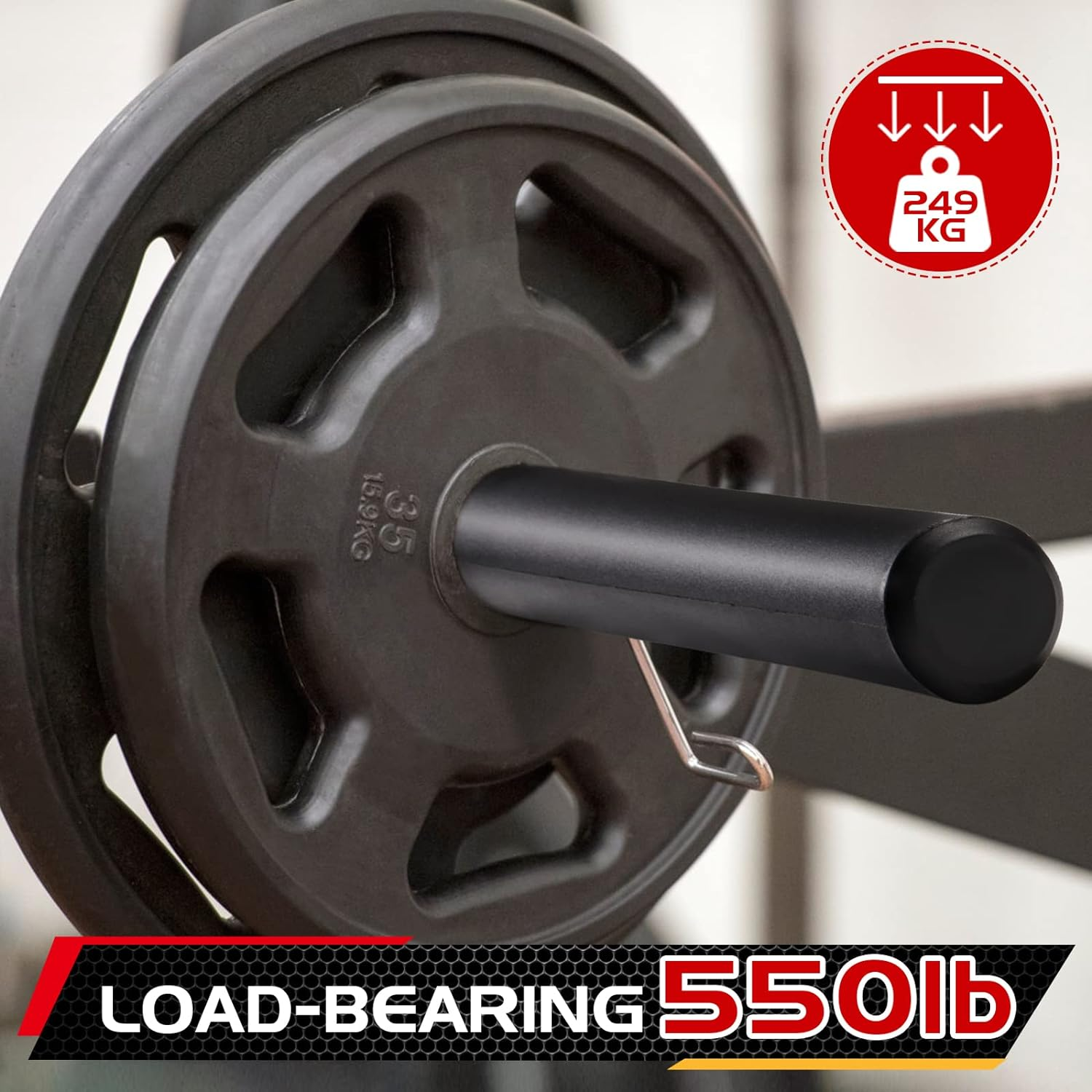 Olympic Adapter Sleeve - Converts 1" Standard Weight Plate Posts to 2" Olympic Weight Plate Posts (Pair) image number 3