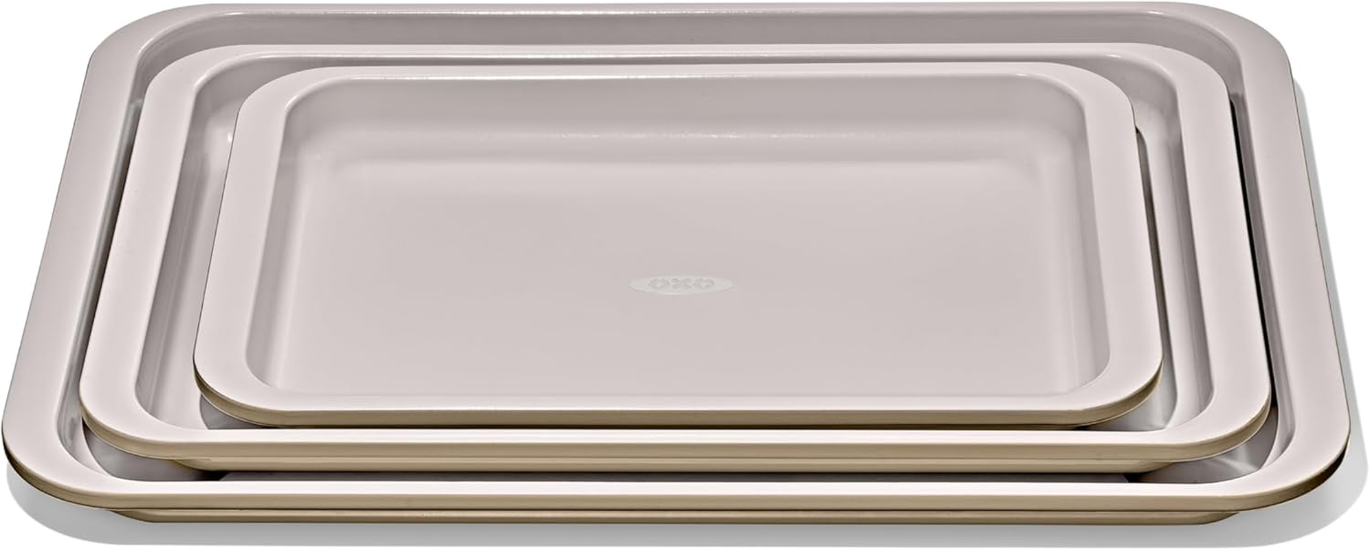 OXO Good Grips Non-Stick Pro Ceramic Coated Metal Bakeware 3-Piece Sheet Pan Set &ndash; Storm Blue