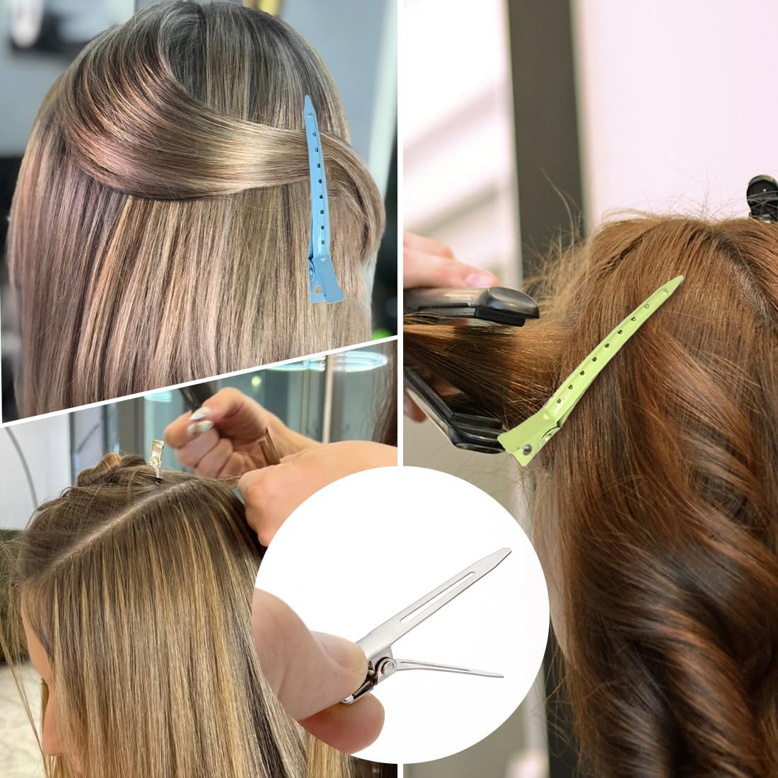 Pack of 16 Metal Hair Clips, Women'S Hair Clips, Hair Styling image number 1