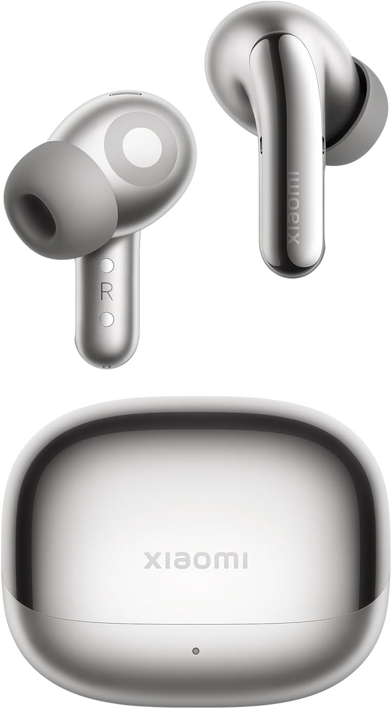 Xiaomi Buds 5 Pro Bluetooth - 11 Mm Hifi Triple Driver, 55 Db ANC Active Noise Cancellation and 15 M/S ENC, Lossless Qualcomm Sound and Harman Audioefx, White